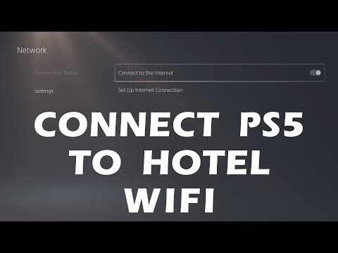 How To Connect PS5 To Hotel WiFi?